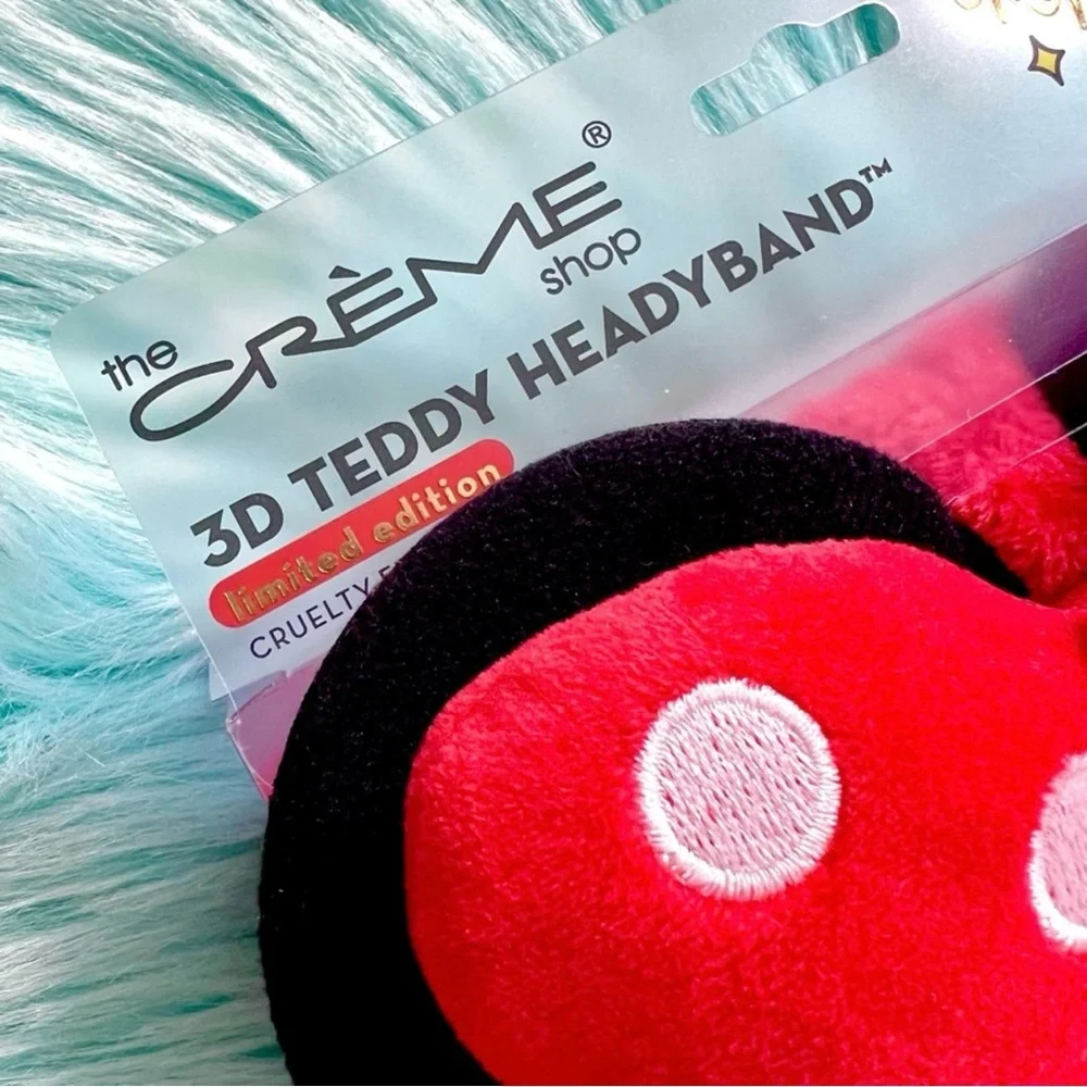 Crème Shop x Disney Limited Edition 3D Minnie Mouse Polka Dot Headband HeadyBand